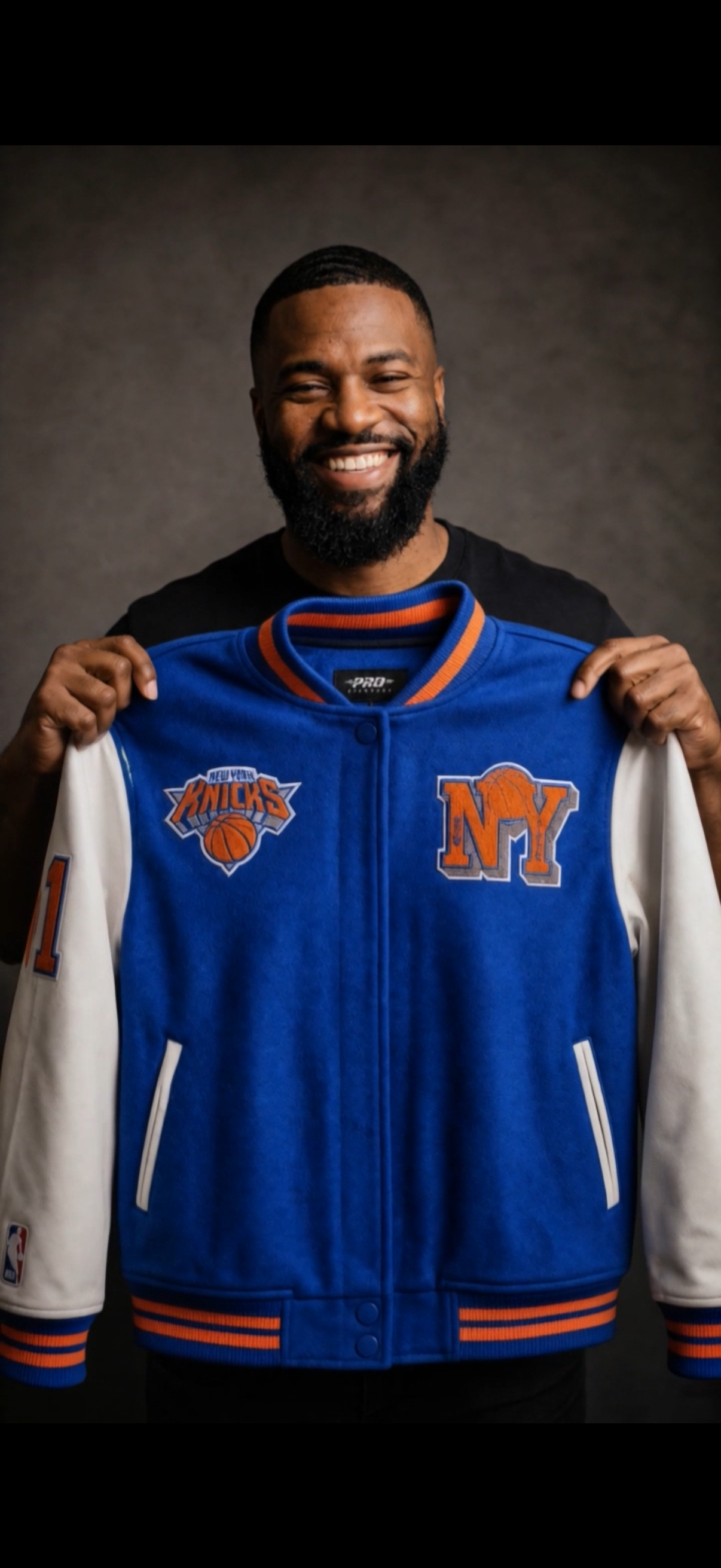 New York Knicks Varsity Jacket