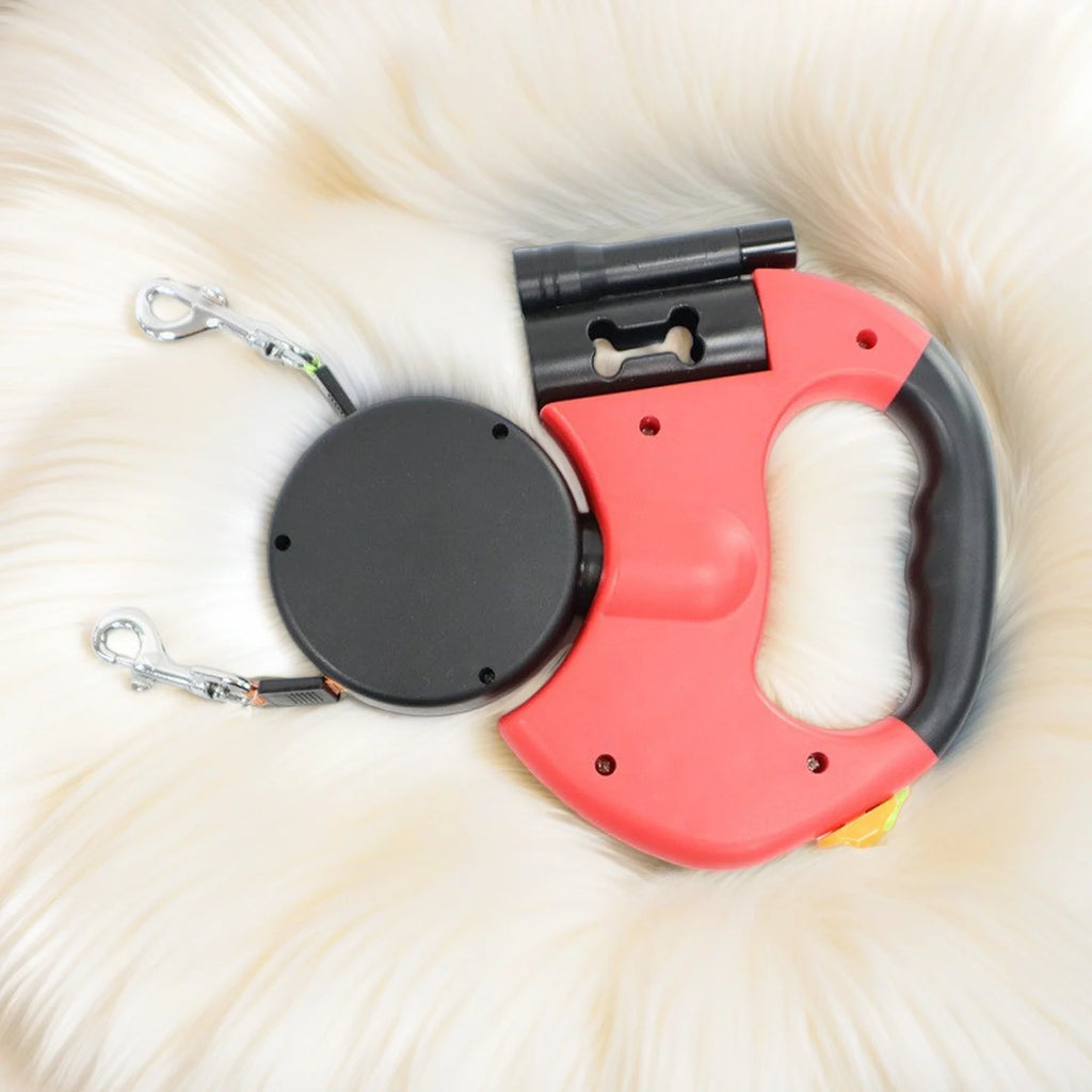 No-Tangle Dual Dog Leash – Walk 2 Small Dogs at Once